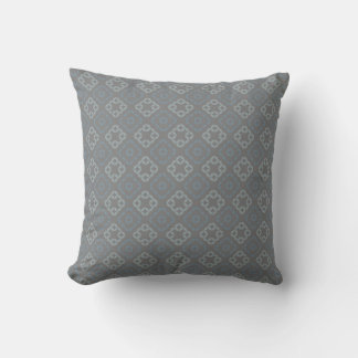Oreiller jeté à motif de pétales brumeux