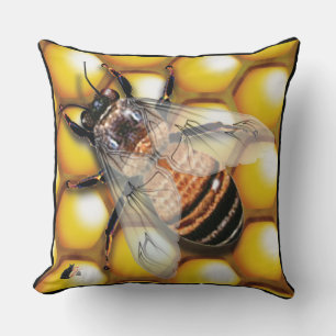 Oreiller jeté Abeille à Miel