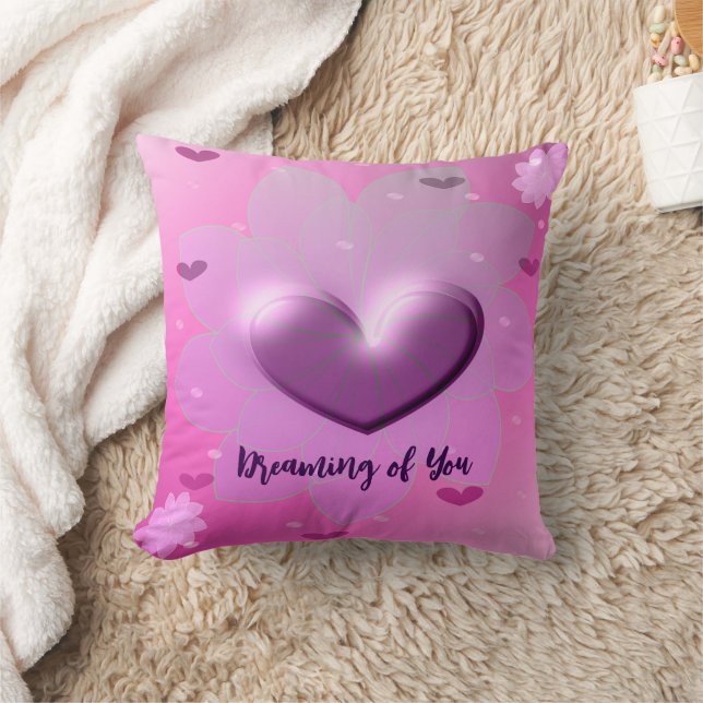 Oreiller jeté Amour à chaque étreinte (Couverture)