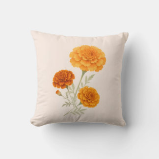 Oreiller jeté Bouquet de Souci