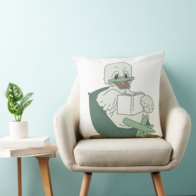 Oreiller jeté Canard de Lecture (Chaise)