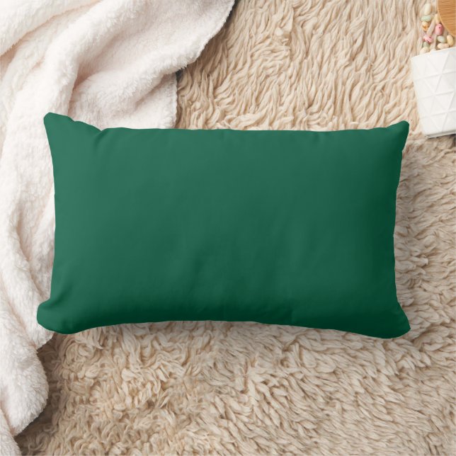 oreiller jeté en bois vert foncé (Couverture)