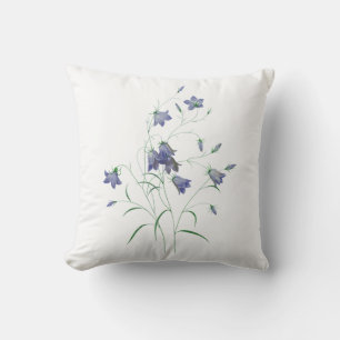 Oreiller jeté fleur de cloche
