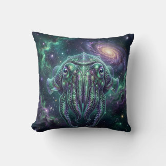 Oreiller jeté Galaxie de la Seiche Enchantée