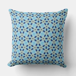 Oreiller jeté Harmony Blue Petal