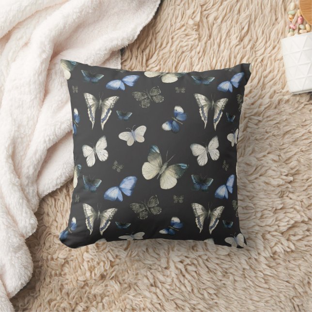 Oreiller jeté motif papillon de nuit (Couverture)