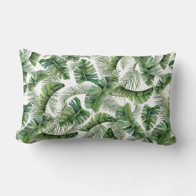 Oreiller jeté Palmiers Tropicaux (Recto)