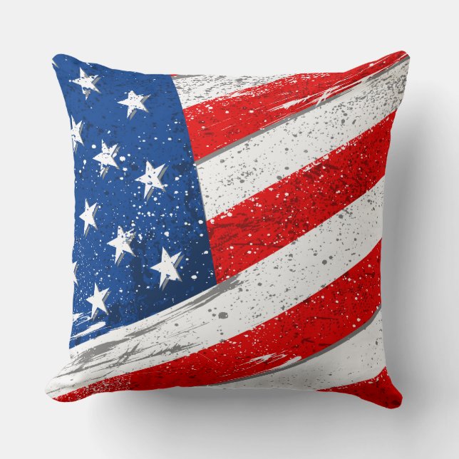Oreiller jeté patriotique  (Recto)