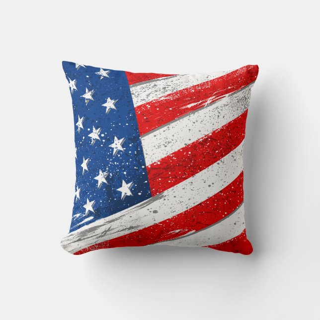 Oreiller jeté patriotique  (Recto)