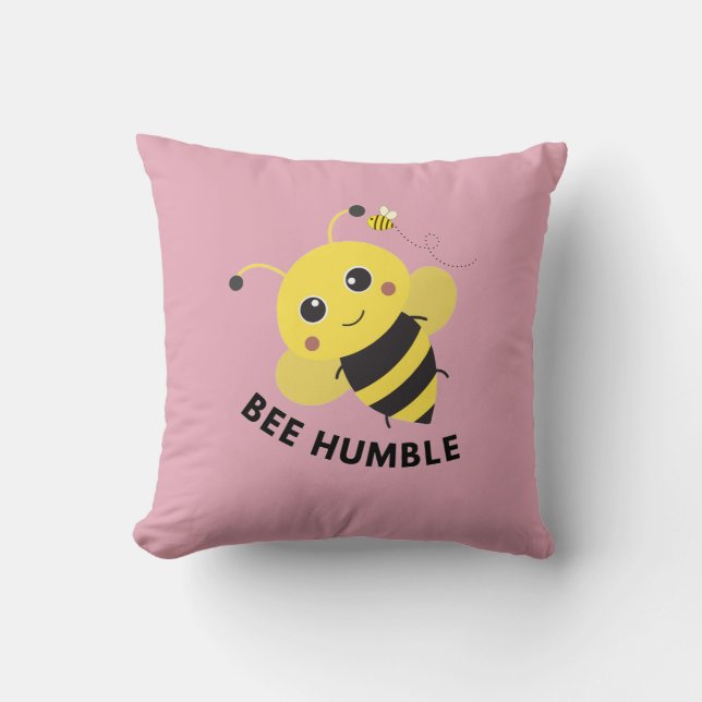 Oreiller jeté pour bébé mignon | Coussin décoratif (Recto)