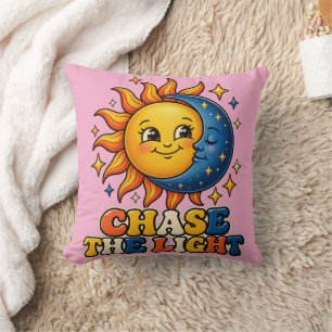 Oreiller jeté pour chambre d'enfants avec typograp
