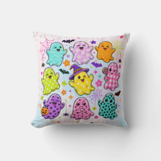 oreiller jeté pour enfants coloré baby boo