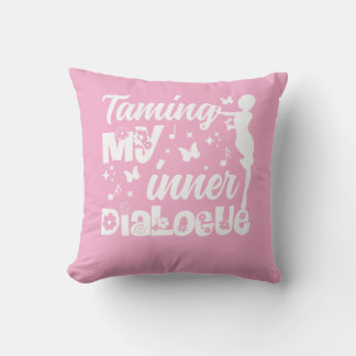 Oreiller jeté rose Coussin de l'enfant intérieur e