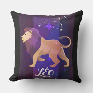 Oreiller jeté Signe Lion
