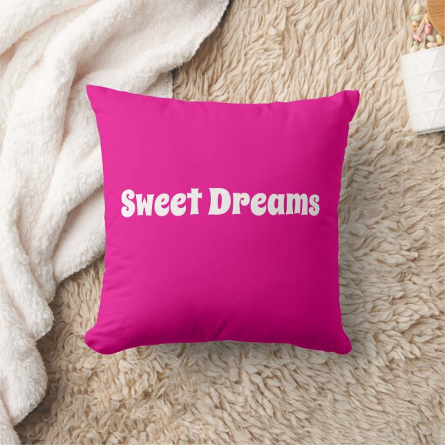 Oreiller Jeté Sweet Dreams – Décoration de Chambre (Couverture)
