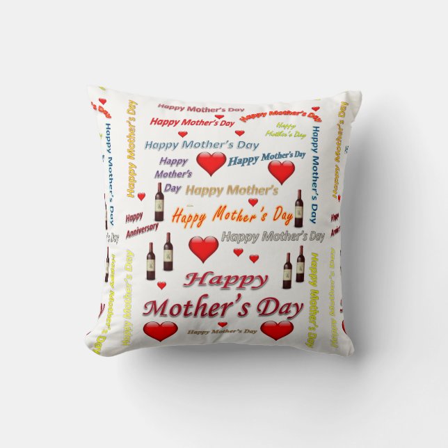 Oreiller Jour des Mères (Recto)