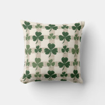 Oreiller Jour du Shamrock Plaid St. Patrick