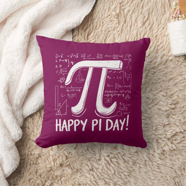 Oreiller Jour Pi - Amusant Math Cosy & Fun (Couverture)