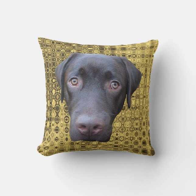 Oreiller Labrador Jimmy (Recto)