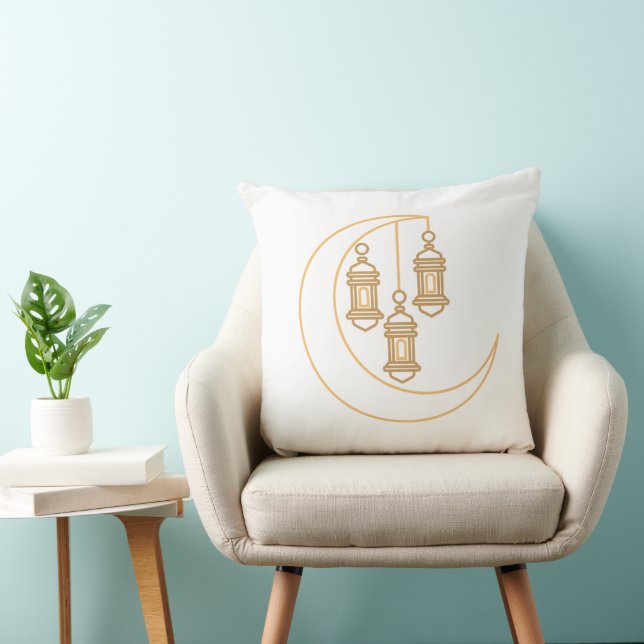 Oreiller Lanterne Croissant de Lune (Chaise)