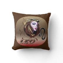 Oreiller Leo Throw 16 po x 16 po