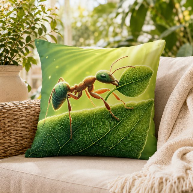 Oreiller Les Fourmis au Pays des Merveilles (Ants in Wonderland Pillow)
