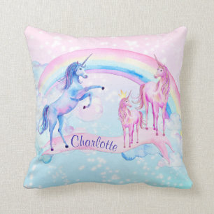 Oreiller Licorne Personnalisé