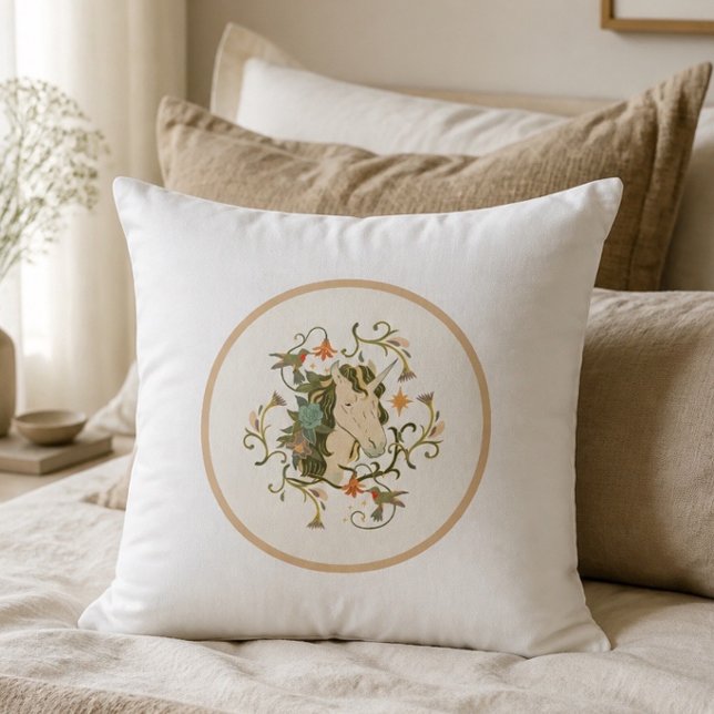 Oreiller Licorne Vintage (Créateur téléchargé)