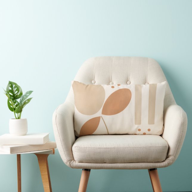 Oreiller Lombaire Abstrait Minimaliste (Chaise)
