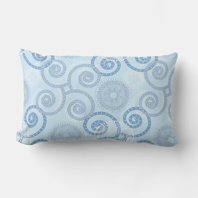 Oreiller Lombaire Blue Pearl (Recto)