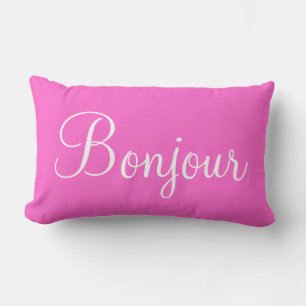 Oreiller Lombaire Bonjour Paris