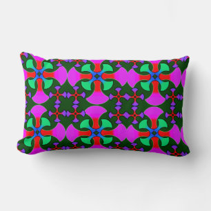 Oreiller lombaire de design numérique coloré 13 "