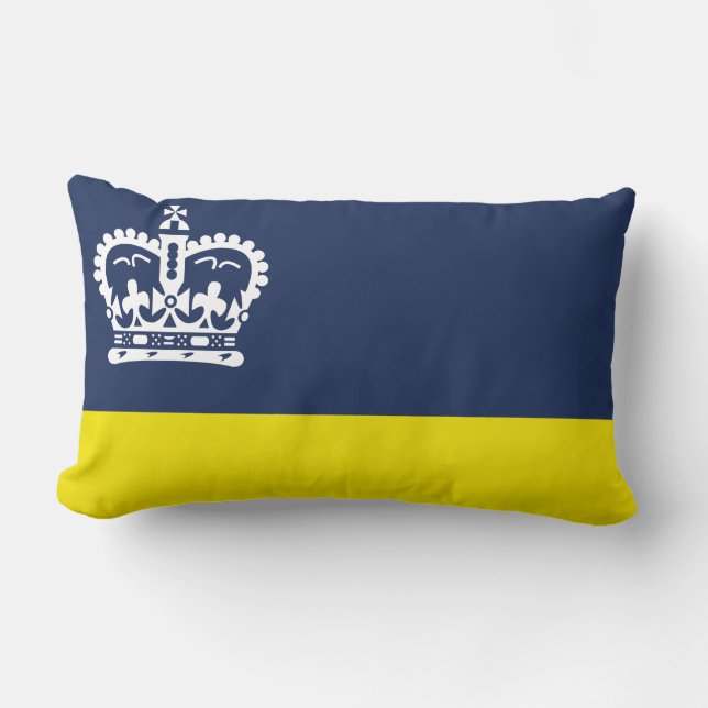 Oreiller lombaire du drapeau de Regina, Saskatchew (Recto)