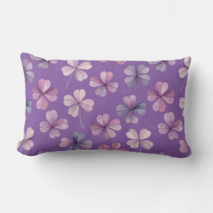 Oreiller Lombaire Fleur Violet