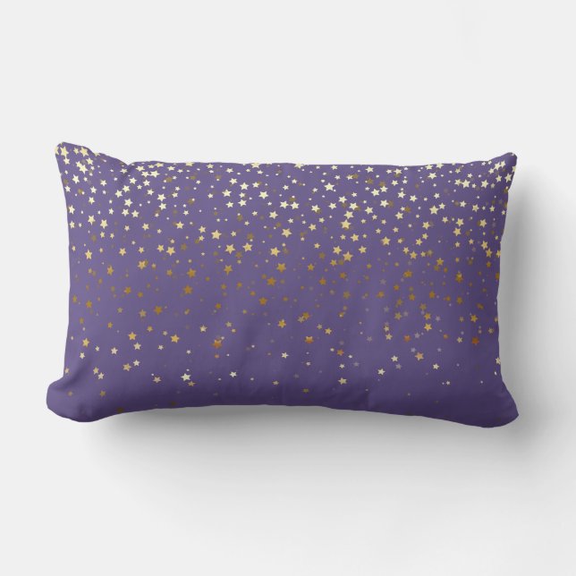 Oreiller Lombaire Petite Étoiles Dorées Intérieur- (Recto)