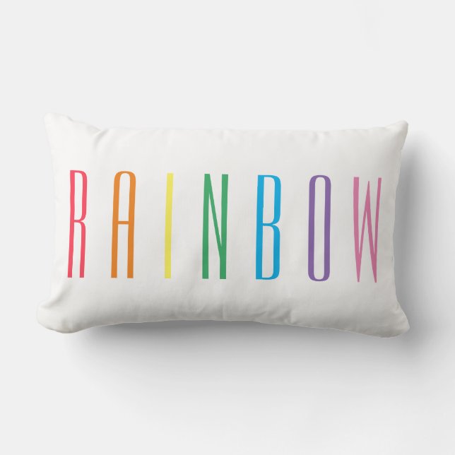 Oreiller lombaire RAINBOW (Recto)