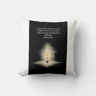 Oreiller Lumière du Monde – Jean 12:46