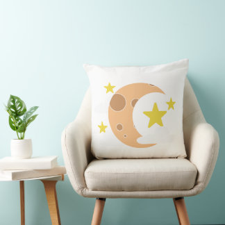    Oreiller Lune Croissante Fantaisiste
