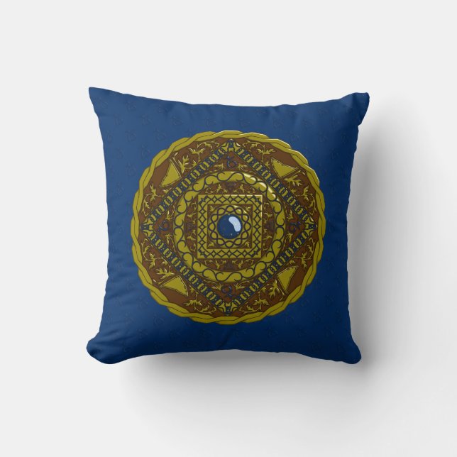 Oreiller Mandala Capricorne (Recto)