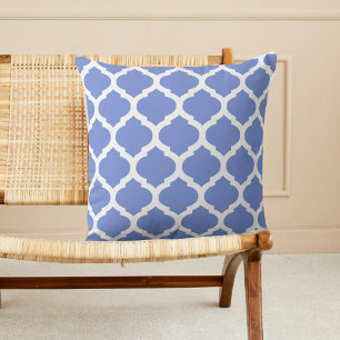 oreiller marocain bleu