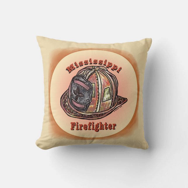 oreiller Mississippi Firefighter (Recto)