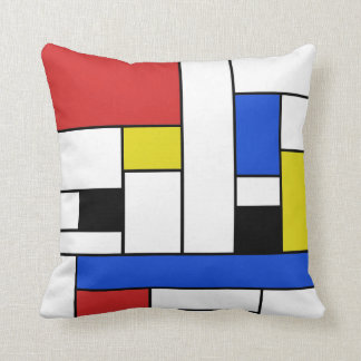 Oreiller Mondrian Lines