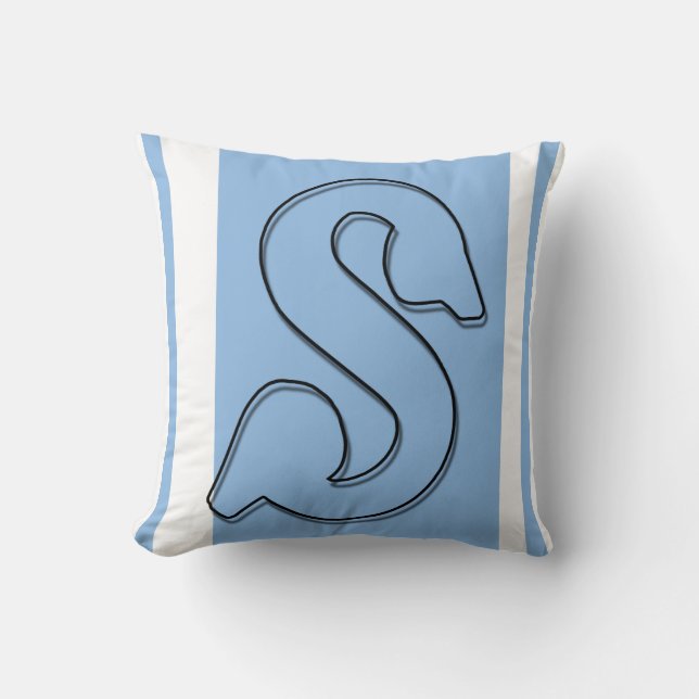 Oreiller Monogrammé S (Recto)