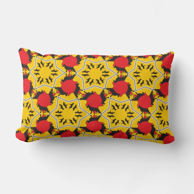 Oreiller motif berger allemand (Recto)
