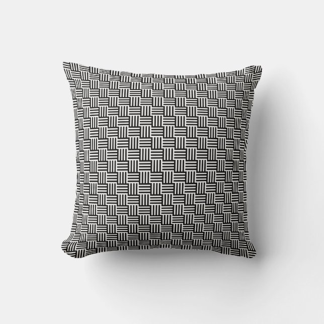 Oreiller noir et blanc (Recto)