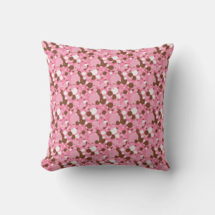 Oreiller noir Napoléon Dots-2-Rose