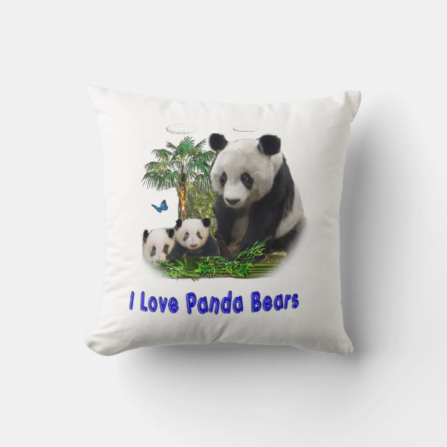 Oreiller Panda Bears (Recto)