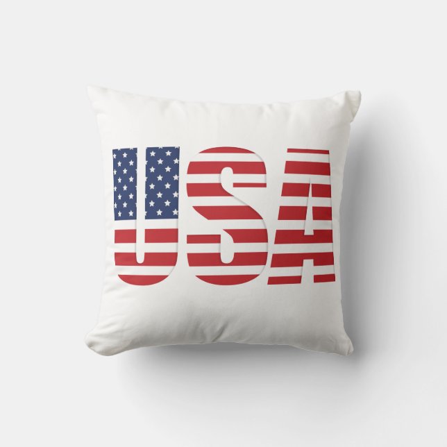 Oreiller patriotique USA (Recto)