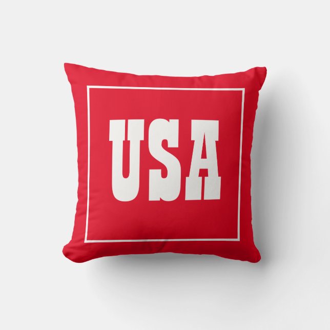 Oreiller patriotique USA (Recto)