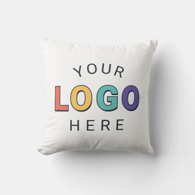 Oreiller personnalisé avec votre logo (Recto)